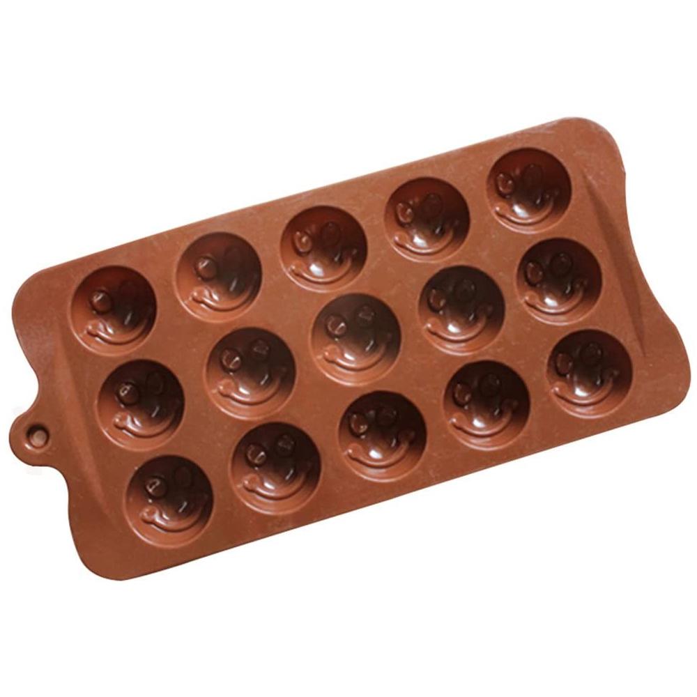 1188 Food Grade Non-Stick Reusable Silicone Smile Shape 15 Cavity Chocolate Molds / Baking Trays - SkyShopy 1188 Food Grade Non-Stick Reusable Silicone Smile Shape 15 Cavity Chocolate Molds / Baking Trays - SkyShopy